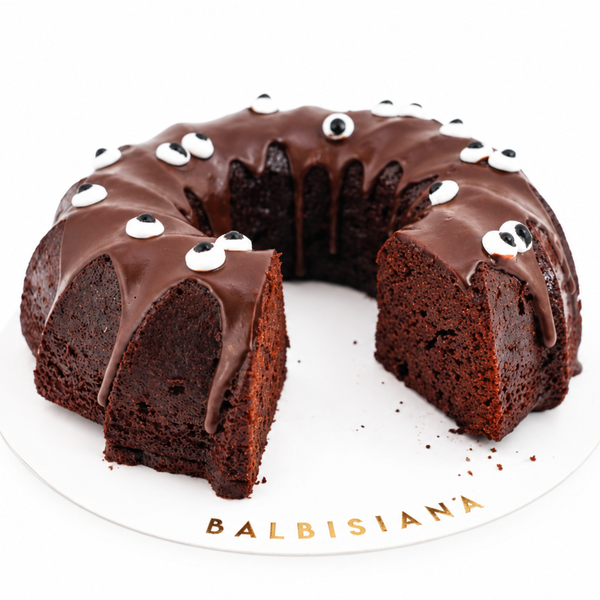 Bundt Cake de Chocolate de Halloween