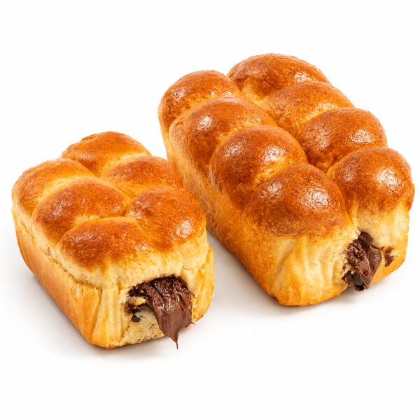Brioche de chocolate
