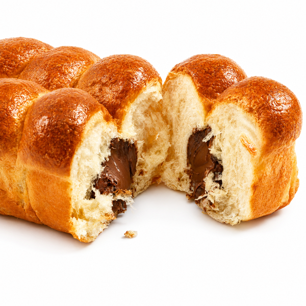 Brioche de chocolate