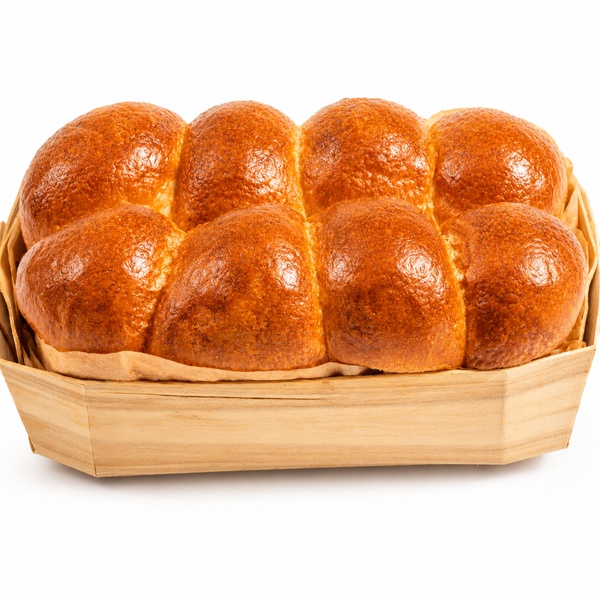 Brioche de chocolate