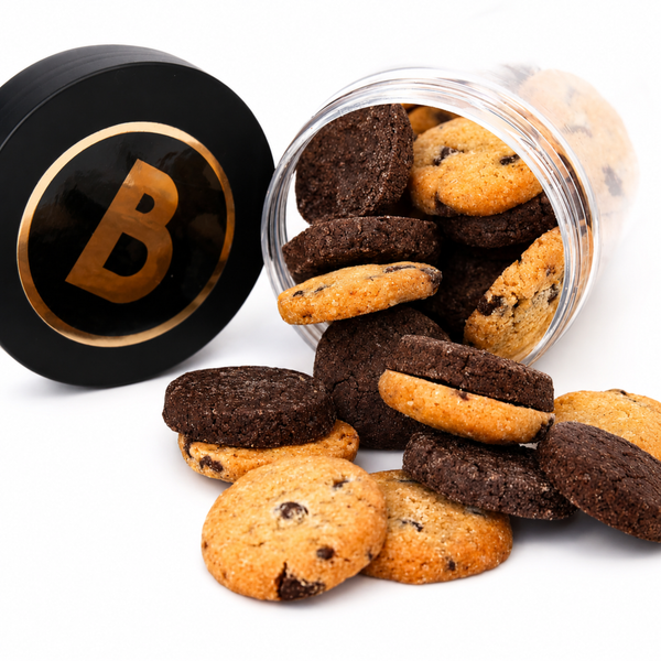 Cookies de chocolate y de pepitas de chocolate