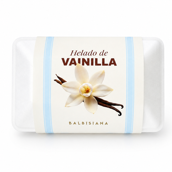 Helado artesanal de Vainilla de Madagascar