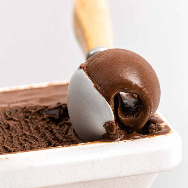 Helado artesanal de chocolate 72%