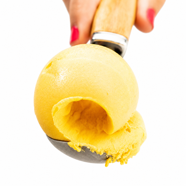 Helado artesanal de maracuyá