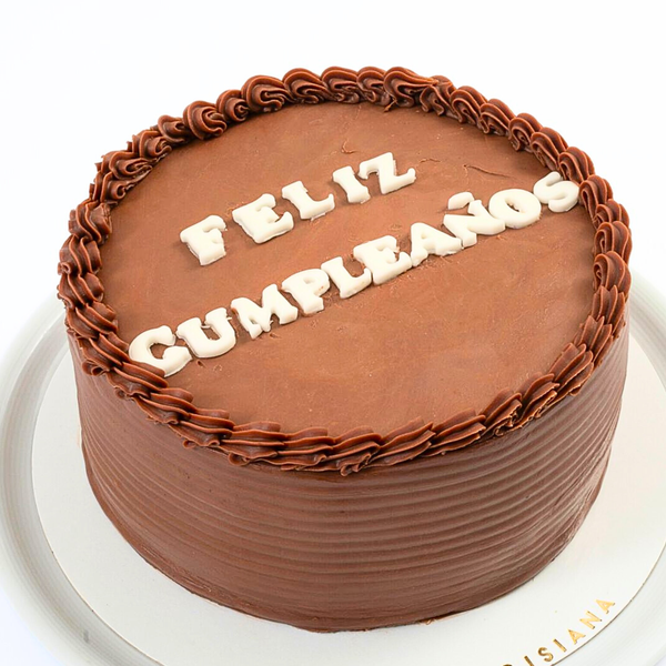 Mensaje personalizado sobre tarta