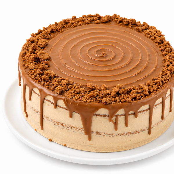 - Tarta con crema Lotus Biscoff -