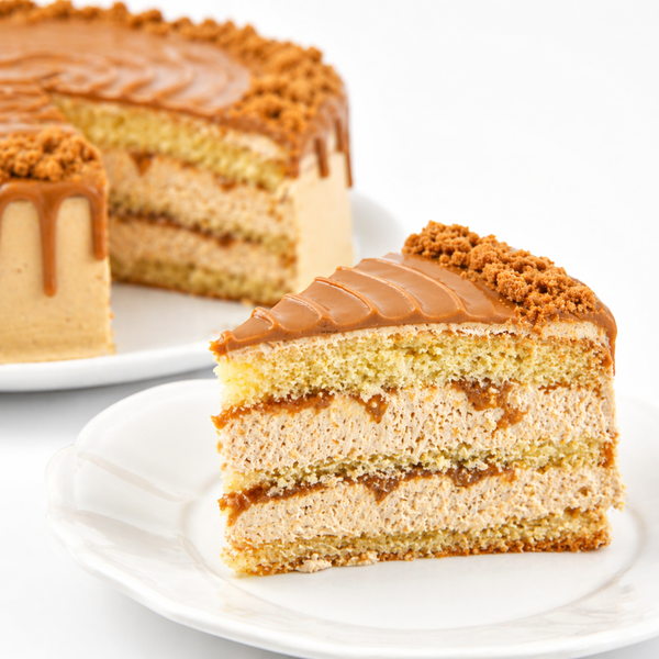 - Tarta con crema Lotus Biscoff -