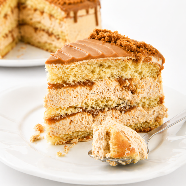 - Tarta con crema Lotus Biscoff -