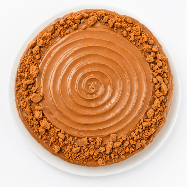 - Tarta con crema Lotus Biscoff -