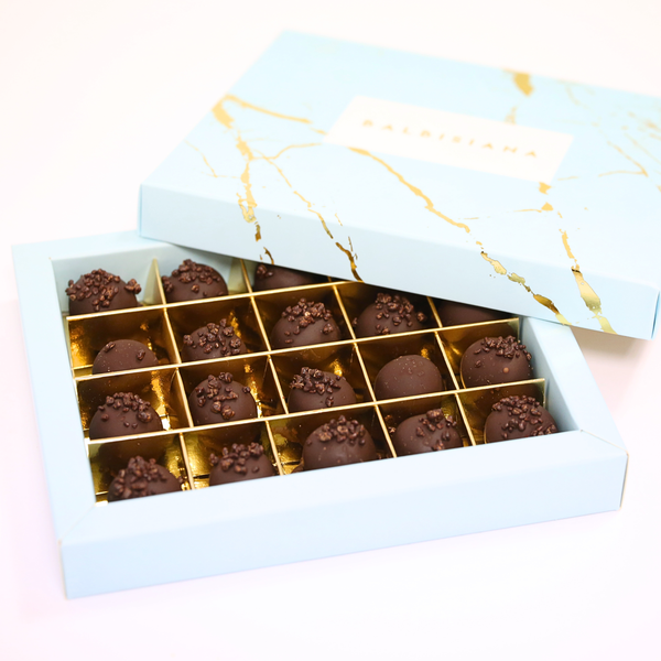 Trufas de chocolate negro 20 ud.