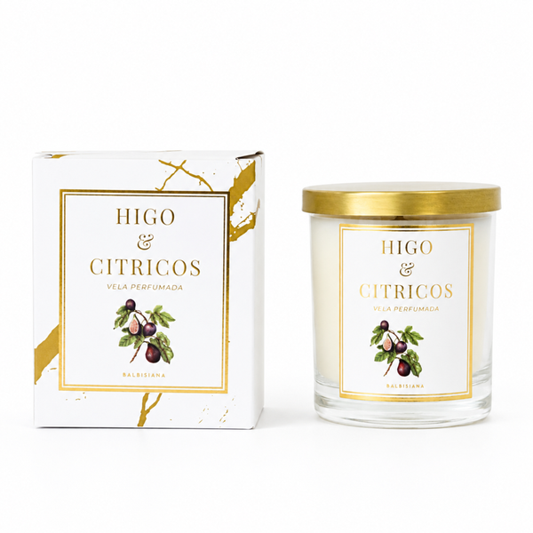Vela de higo y cítricos