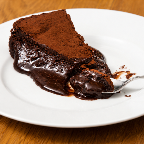 - Tarta coulant de chocolate -
