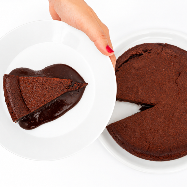 - Tarta coulant de chocolate -