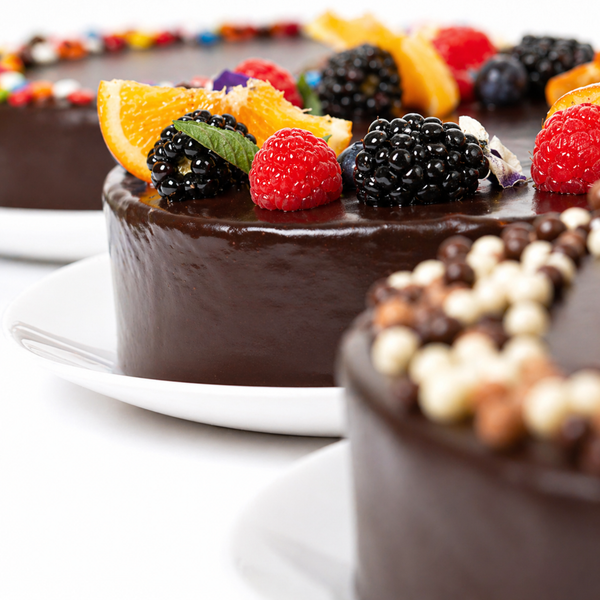 Tarta de galletas con chocolate