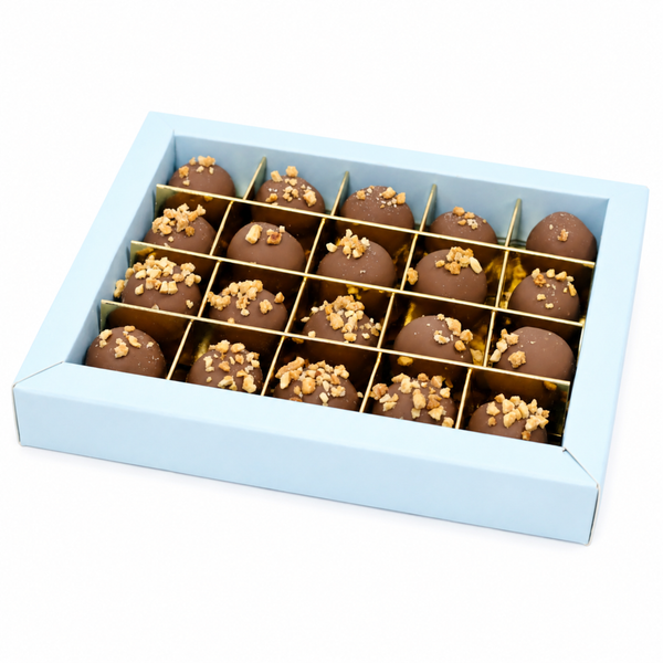 Trufas de chocolate de praliné 20 ud.