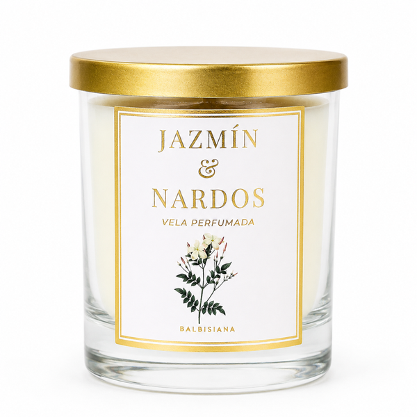 Vela de jazmin y nardos